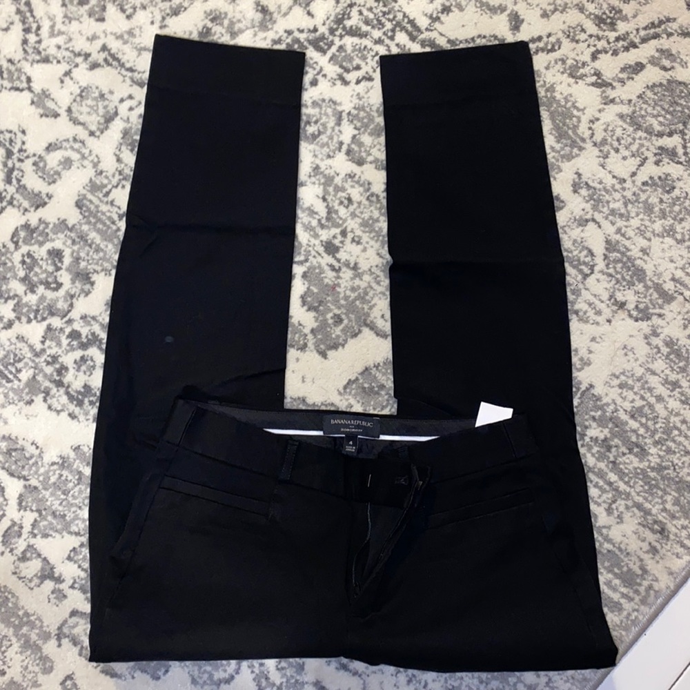 “Sloan curvy fit” skinny dress pants